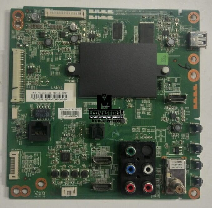 Toshiba Led Tv 461C7751L01 Main Board For 50L3400U, , Lcdmasters.com