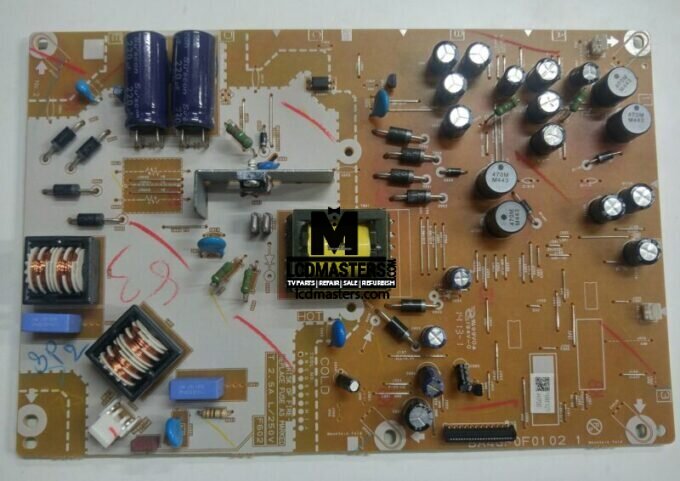 Philips Led Tv Ba4Gp0F0102 1 Power Supply Board For 40Pfl4609/F7, Ba4Gp0F0102 1 1 Lcdmasters Canada