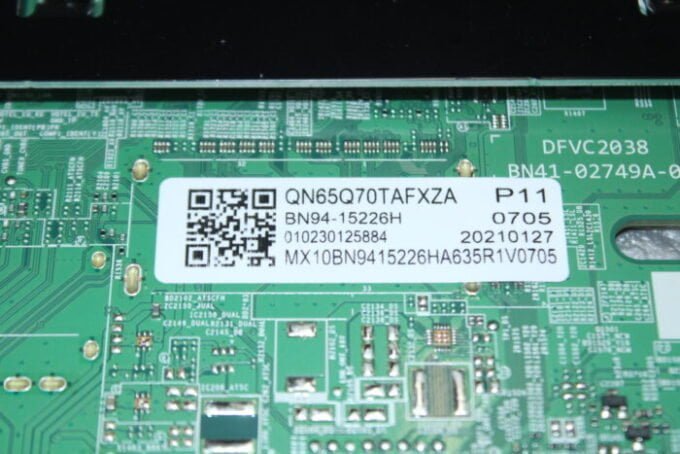 Samsung Led Tv Bn94-15226H Main Board For Qn65Q70Tafxza, Bn94 15226H 2 Lcdmasters Canada