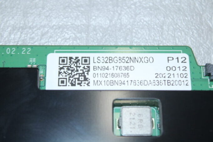 Samsung Bn94-17636D Main Board For Ls32Bg852Nnxgo, Bn94 17636D 2 Lcdmasters Canada