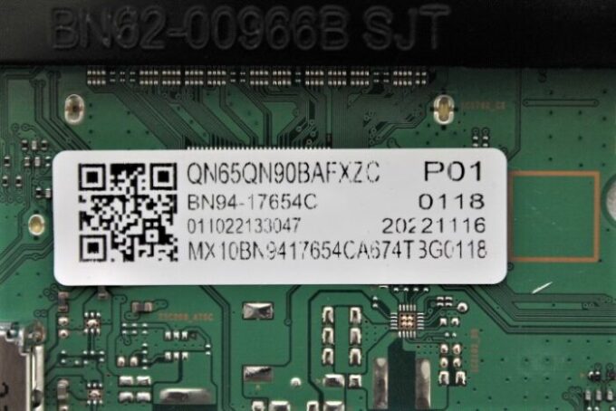 Samsung Bn94-17654C Main Board For Qn65Qn90Bafxzc, Bn94 17654C 2 Lcdmasters Canada